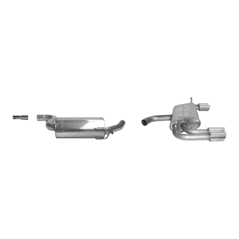 VW Golf 6 GTI - Bastuck Duplex Performance Auspuff Anlage ab Kat - Bild 1